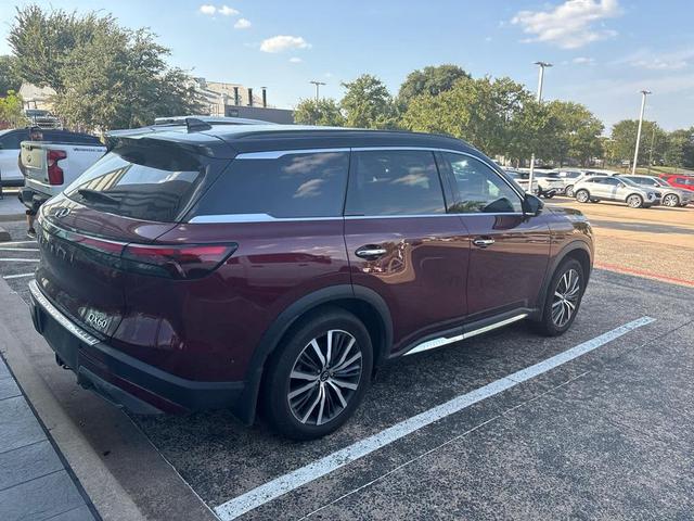 Photo of 2023 Deep Bordeaux/Black Obsidian INFINITI QX60