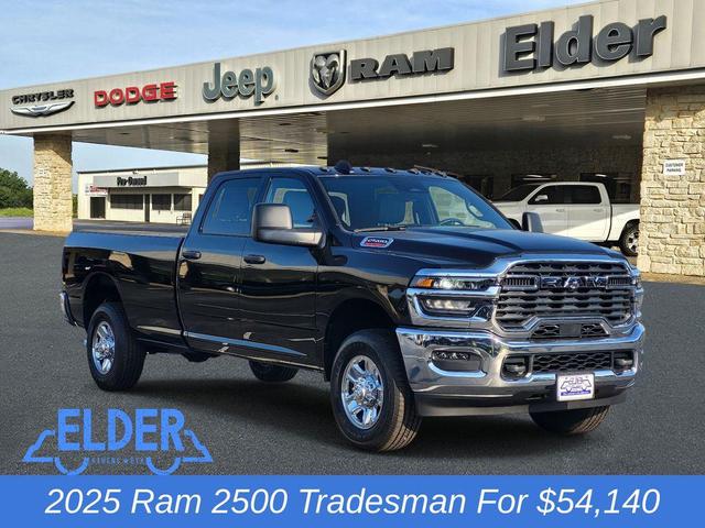 Photo of 2025 Diamond Black Crystal Pearlcoat RAM 2500