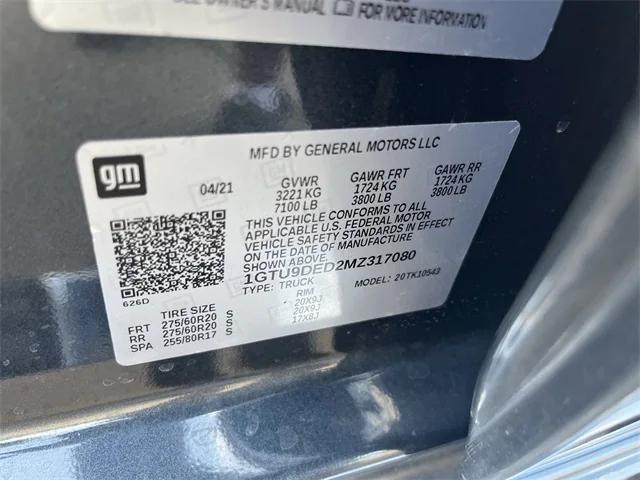 Photo of 2021 Dark Sky GMC Sierra 1500