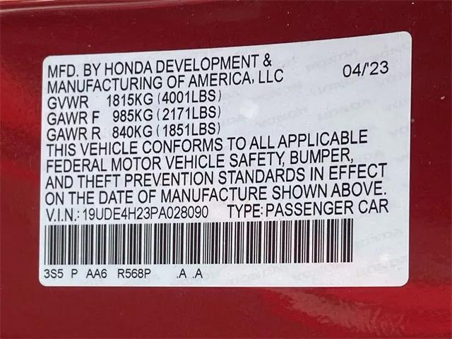 Photo of 2023 Performance Red Pearl Acura Integra