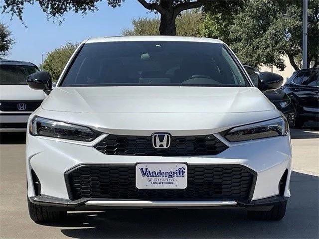 Photo of 2025 Platinum White Pearl Honda Civic Hybrid