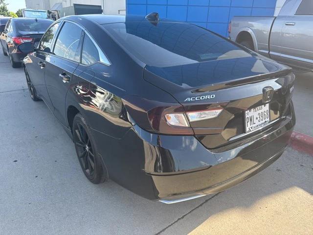 Photo of 2021 Crystal Black Pearl Honda Accord