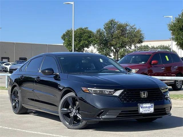 Photo of 2023 Crystal Black Pearl Honda Accord Hybrid