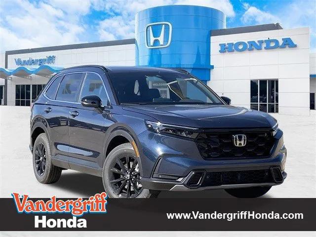 Photo of 2025 Canyon River Blue Honda CR-V Hybrid