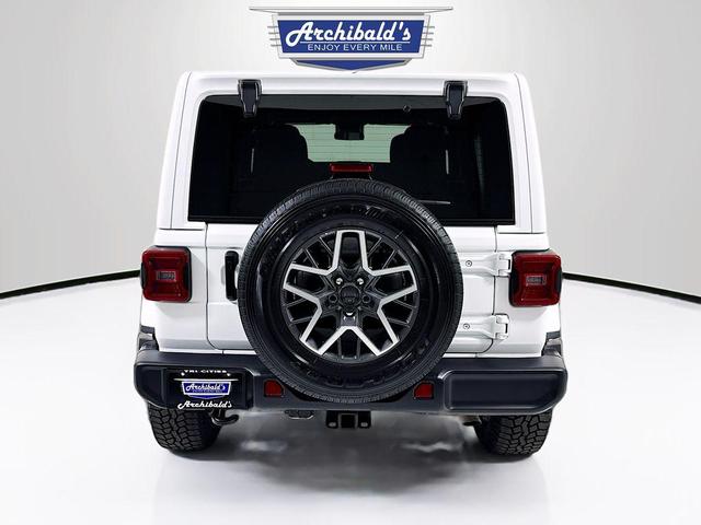Photo of 2024 Bright White Clearcoat Jeep Wrangler