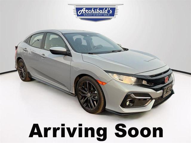 Photo of 2021 Sonic Gray Pearl Honda Civic