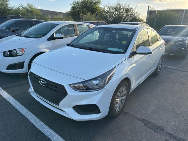Photo of 2018 Frost White Pearl Hyundai Accent