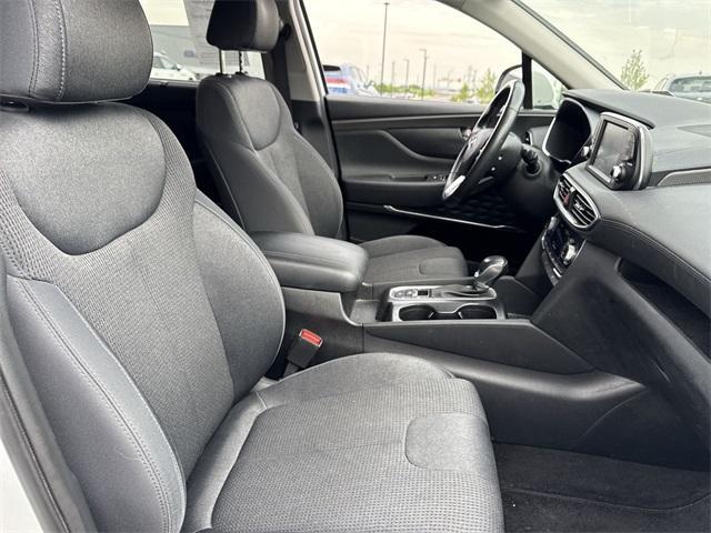 Photo of 2020 Quartz White Hyundai SANTA FE