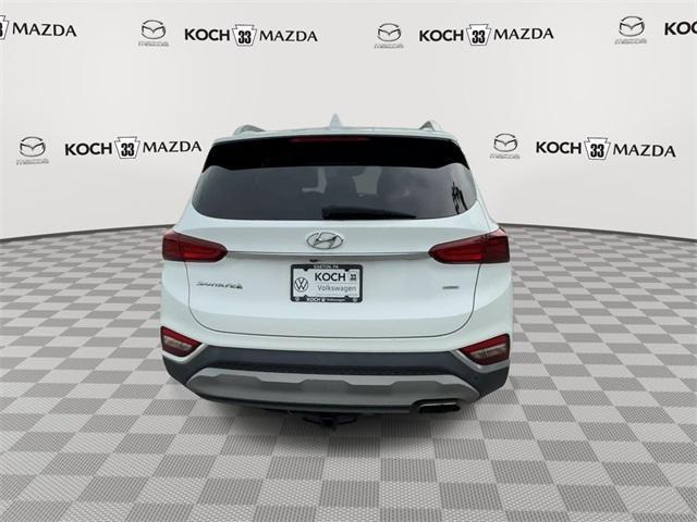 Photo of 2020 Quartz White Hyundai SANTA FE