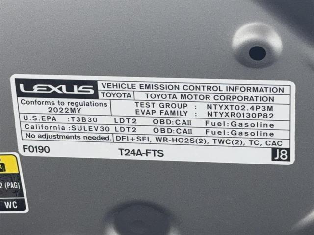 Photo of 2022 Atomic Silver Lexus NX 350