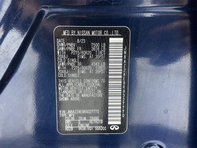 Photo of 2024 Hermosa Blue INFINITI QX80