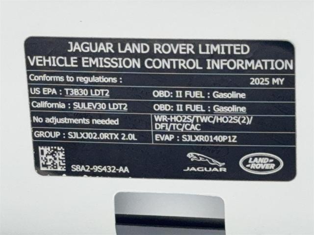 Photo of 2025 White Land Rover Range Rover Velar