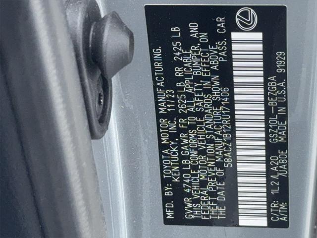 Photo of 2024 Iridium Lexus ES 350