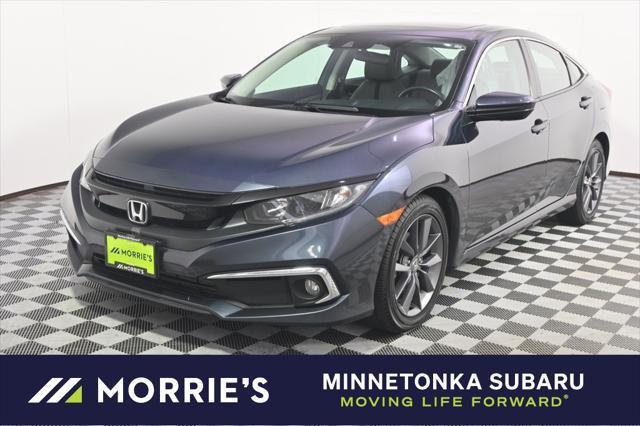 Photo of 2020 Cosmic Blue Metallic Honda Civic