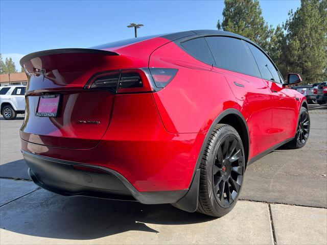 Photo of 2022 Red Multi-Coat Tesla Model Y