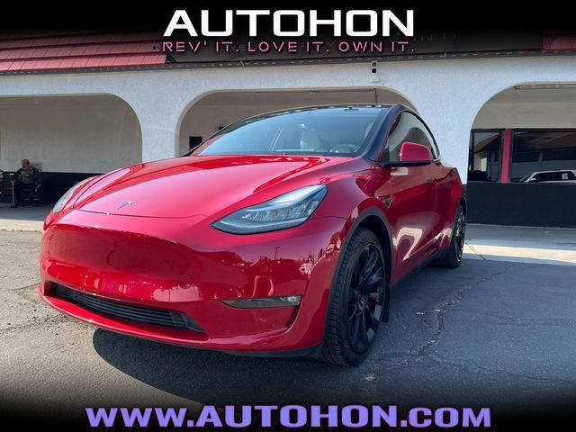 Photo of 2022 Red Multi-Coat Tesla Model Y