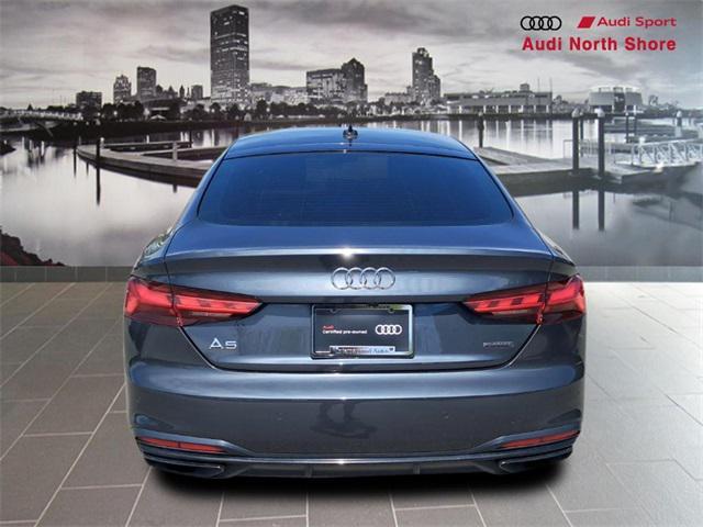 Photo of 2022 Manhattan Gray Metallic Audi A5 Sportback