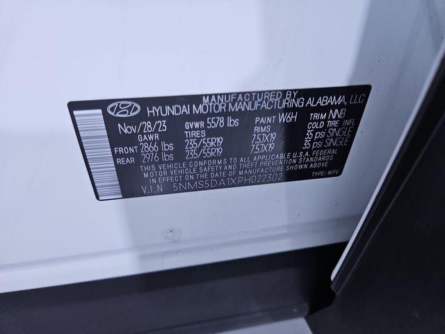 Photo of 2023 Serenity White Pearl Hyundai SANTA FE HEV
