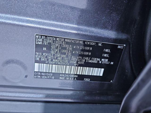 Photo of 2022 Magnetic Gray Metallic Toyota RAV4 Hybrid