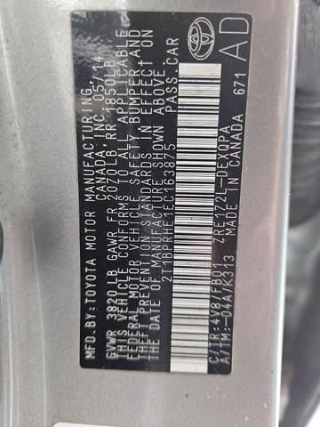 Photo of 2014 Classic Silver Metallic Toyota Corolla
