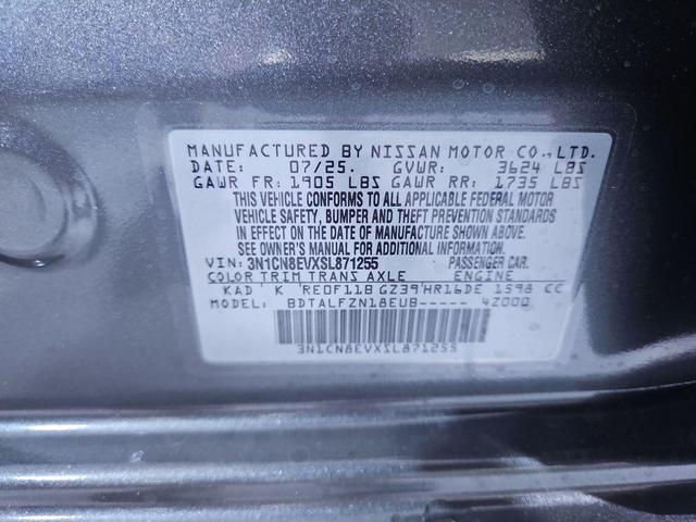 Photo of 2025 Gun Metallic Nissan Versa