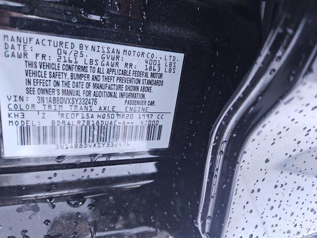 Photo of 2025 Black Nissan Sentra