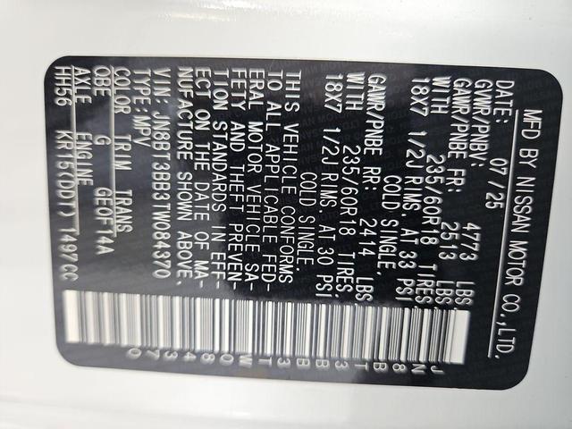 Photo of 2026 Everest White P Nissan Rogue