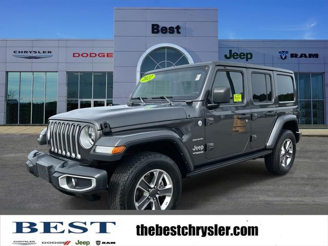 Photo of 2022 Gray Jeep Wrangler Unlimited