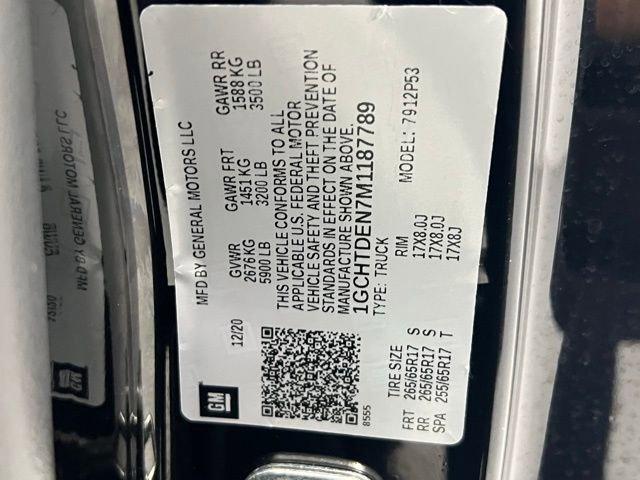 Photo of 2021 Black Chevrolet Colorado