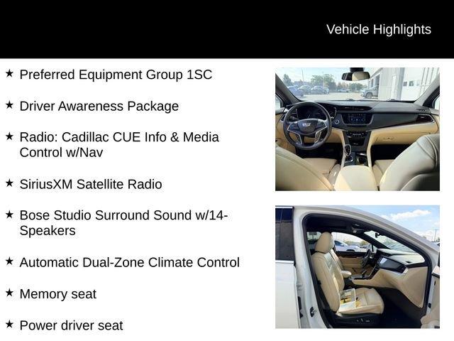 Photo of 2017 Crystal White Tricoat Cadillac XT5