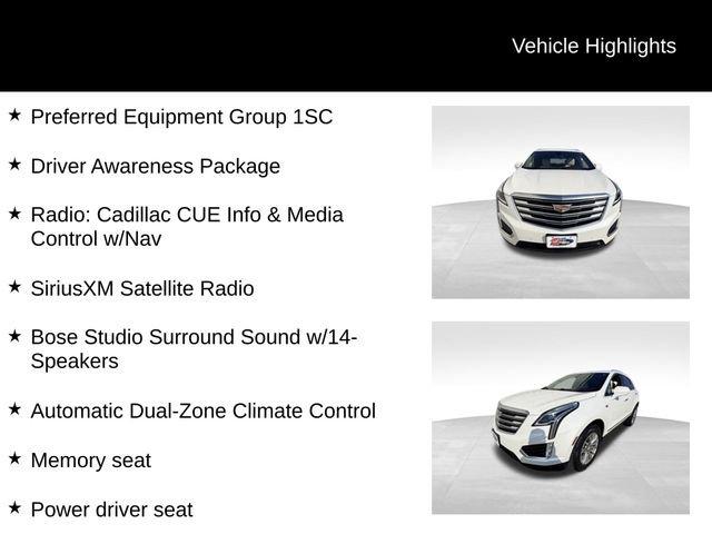 Photo of 2017 Crystal White Tricoat Cadillac XT5