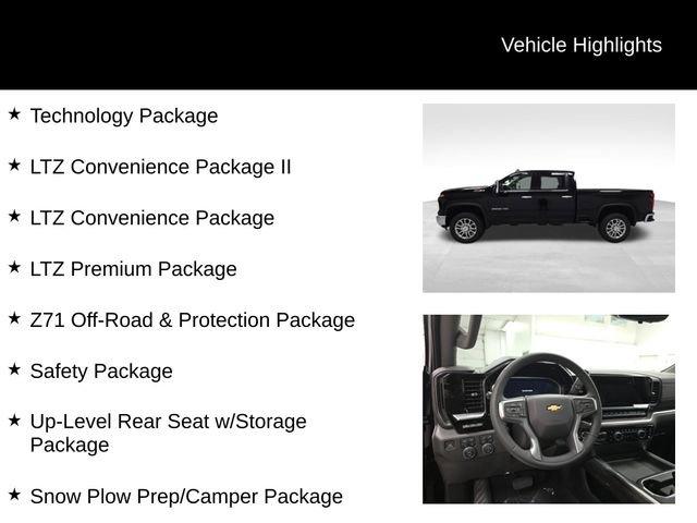 Photo of 2025 Black Chevrolet Silverado 2500
