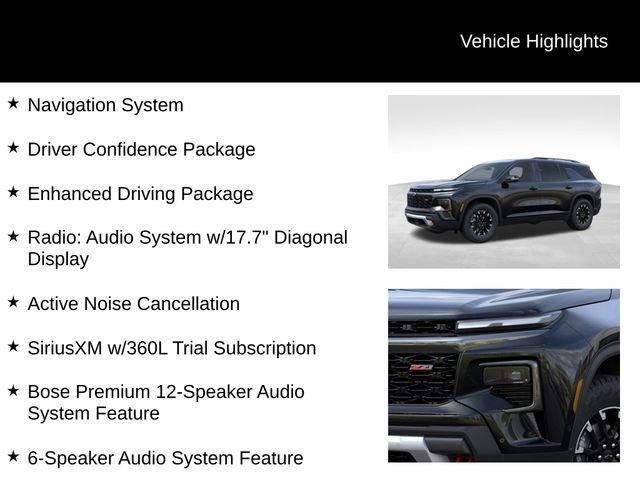 Photo of 2026 Mosaic Black Metallic Chevrolet Traverse
