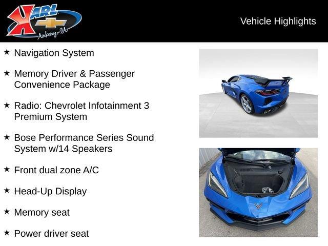 Photo of 2025 Riptide Blue Metallic Chevrolet Corvette