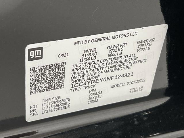 Photo of 2022 Mosaic Black Metallic Chevrolet Silverado 2500