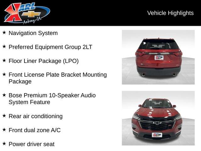 Photo of 2022 Cherry Red Tintcoat Chevrolet Traverse