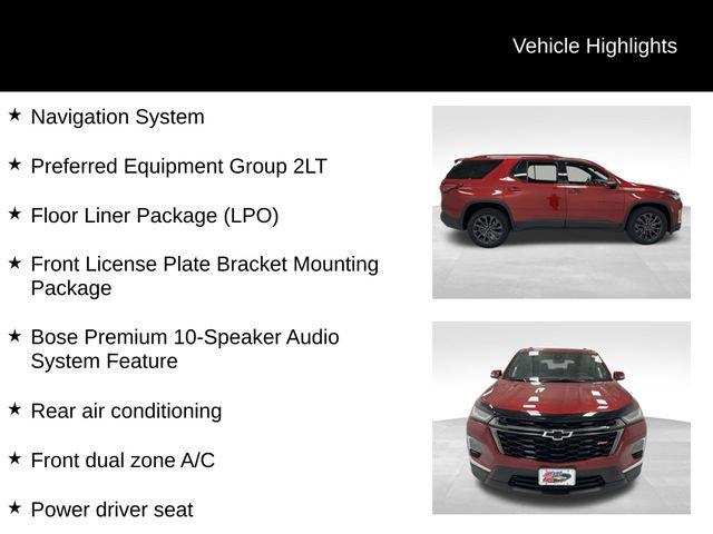 Photo of 2022 Cherry Red Tintcoat Chevrolet Traverse