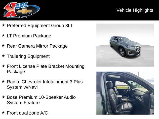 Photo of 2023 Silver Sage Metallic Chevrolet Traverse