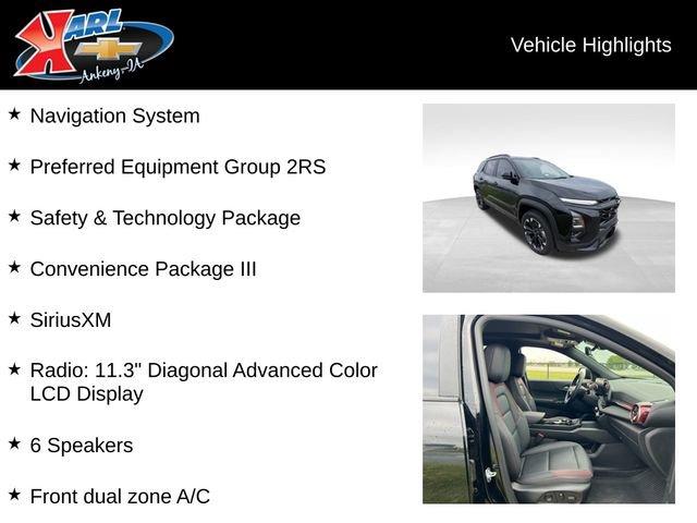 Photo of 2025 Mosaic Black Metallic Chevrolet Equinox