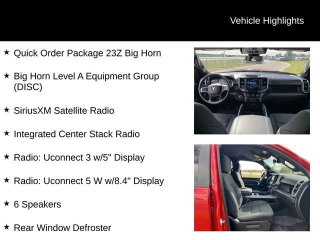 Photo of 2022 Flame Red Clearcoat RAM 1500