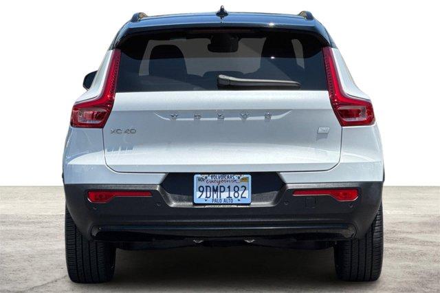 Photo of 2023 Crystal White Volvo XC40 Recharge Pure Electric