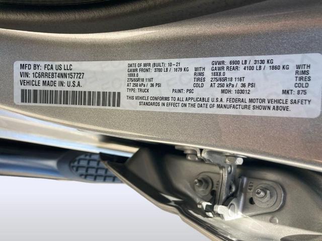 Photo of 2022 Billet Silver Metallic Clearcoat RAM 1500