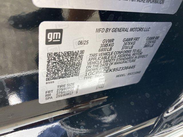 Photo of 2025 Black Chevrolet Silverado 1500