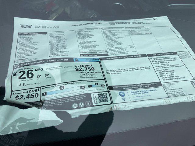Photo of 2025 Argent Silver Metallic Cadillac CT4