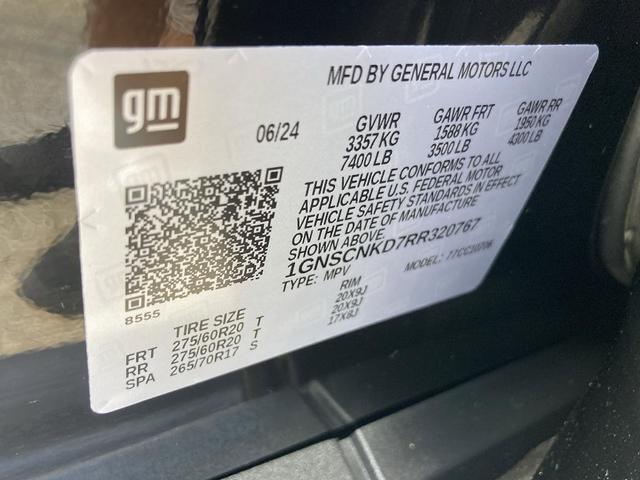 Photo of 2024 Black Chevrolet Tahoe