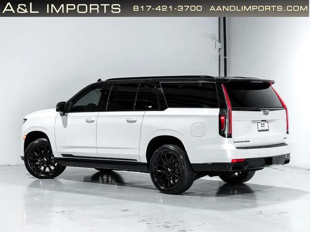 Photo of 2023 White Cadillac Escalade ESV