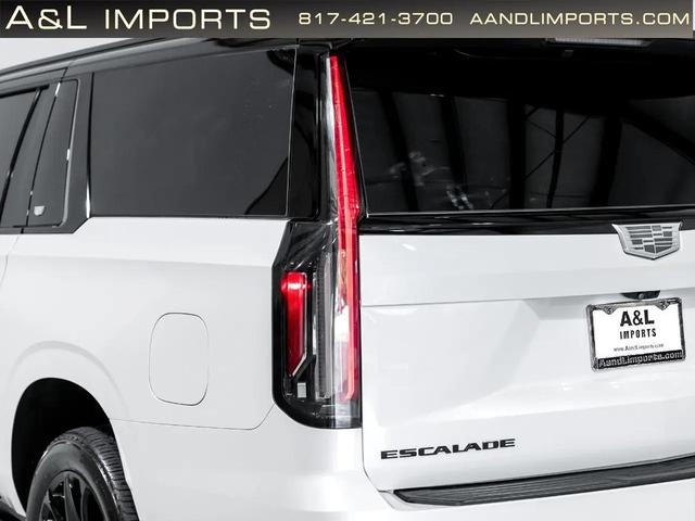 Photo of 2023 White Cadillac Escalade ESV