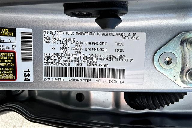 Photo of 2023 Celestial Silver Metallic Toyota Tacoma