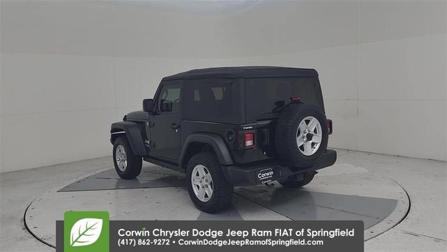 Photo of 2020 Black Clearcoat Jeep Wrangler