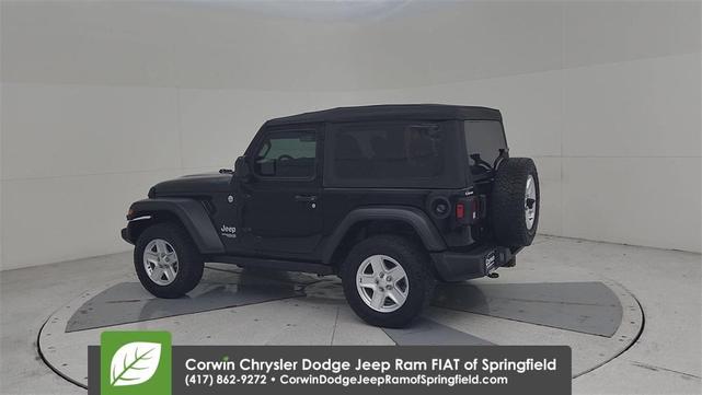 Photo of 2020 Black Clearcoat Jeep Wrangler